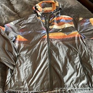LRG Men’s multi color XXL long sleeve windbreaker